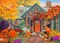Autumn Welcome Jigsaw Puzzle 1000 Pieces by Vermont Christmas Company - Fall Puzzles for the Whole Family